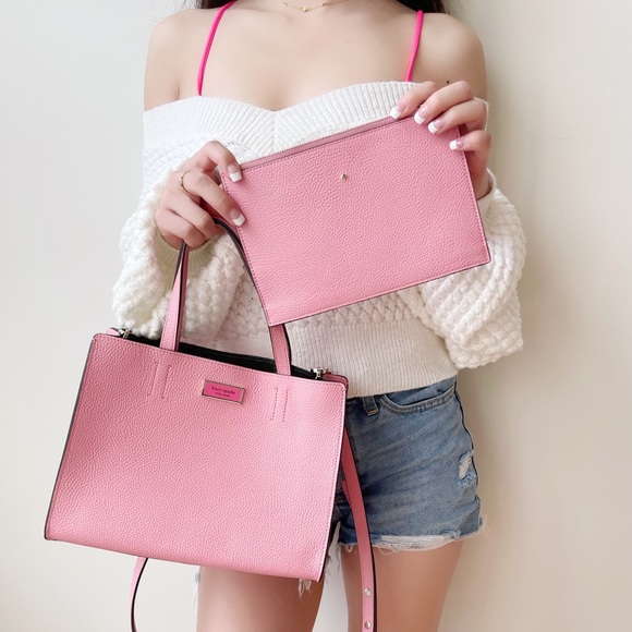 Kate Spade Satchel/Crossbody & Pouch ♠️ - Picture 2 of 4